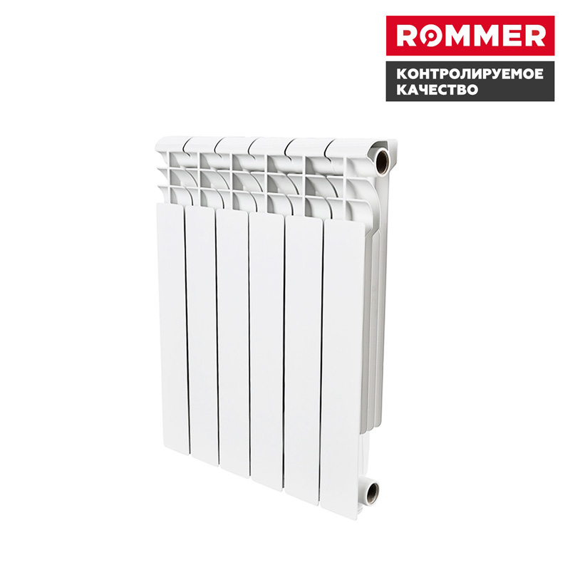 Радиатор биметал. Profi BM 500/80   10 сек. ROMMER